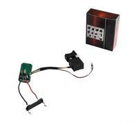 Repuesto de 16,8 V de placa controladora de taladro eléctrico, interruptor de control de motor, montaje sin sensor, pieza de repuesto para herramientas eléctricas inalámbricas, unidad de metal y