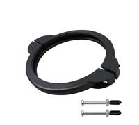 Repuesto de abrazadera de bomba de filtro de , collar de válvula de brida con tornillos para modelos de 12 y 14 pulgadas, anillo de abrazadera de piscina, accesorios de fijación duraderos, pieza