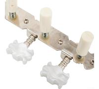 Repuesto de afinador de guitarra clásica izquierda y derecha con 8 tornillos de fijación para un rendimiento de afinación estable