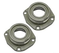 Repuesto de asiento de rodamiento de cubierta delantera de aluminio para amoladora angular 9523 - Carcasa de carcasa de 42 mm x 21,5 mm, pieza de herramienta ligera de 40 g compatible con 10