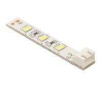 Repuesto de barra de luz LED para refrigerador DA41-00519R | Construcción de metal, tamaño de 65 x 10 mm, LED brillante de bajo consumo, fácil instalación, para un ajuste perfecto para