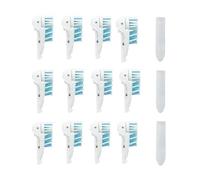 Repuesto de cabezales de cepillo de dientes sensibles, compatible con Oral-B Cross Action Power 3733 y 4732, cabezal de potencia giratorio Clean