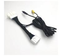 Repuesto de cámara de respaldo para Mazda para Cx3 para CX-3 2015~2024 C18 pines cable adaptador para añadir cámara de visión trasera de ojo de pez Plug & Play (solo adaptador C18) (solo adaptador C18