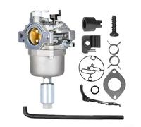 Repuesto de carburador de motor para 17.5 I/C para modelo Ohv compatible con Craftsman Lt2000 Lt4200 y para cortacésped Troy-bilt de 42 pulgadas unidad negra plateada