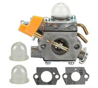 Repuesto de carburador para soplador de recortadora Homelite de 25 cc, 26 cc y 30 cc, compatible con Craftsman para máquina de labranza cultivadora de gas, sustituye a 308054032 901552002 piezas