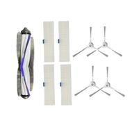 Repuesto De Cepillo Principal Y Filtro Lateral For Aspiradora Robótica, Compatible Con Rowenta Y Tefal, Explorer X-Plorer Serie 60, RR7455 Y RR7447WH.