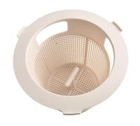 Repuesto de cesta de skimmer de piscina para Poolrite S2500 MK2 resistente, recogedor de desechos de plástico blanco y trampa de hojas para sistemas de filtración de piscinas