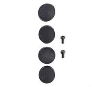 Repuesto de cubierta de botón de timbre con tornillos para timbre de video Doorbell Pro con cable, incluye 4 botones de silicona y 2 tornillos de metal para una fijación segura y servicio extendido