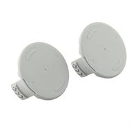 Repuesto de cubierta de carrete de recortadora para RY40200, RY40210A, funciona con modelos P2000, P2002, 24 V y 40 V (2 piezas)