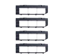 Repuesto de cubierta de cepillo principal for rodillo de aspiradora Pure Accessories, compatible con Mijia 1/1s(4PC black)