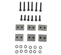 Repuesto de cuchilla de corte eléctrico de alta uchillas de mandíbula de acero para tijeras de barra de acero hidráulicas y aplicaciones de corte (tipo 20)