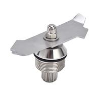 Repuesto De Cuchilla Para Licuadora, Cuchilla De Repuesto Para Exprimidor De 2 Hojas, Repuestos Para Licuadora, Compatible Con Cuchilla Vitamix Blender Advance RS, Acero Inoxidable