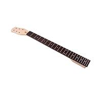 Repuesto de cuello de guitarra eléctrica para guitarra eléctrica de 22 trastes, vástago de madera de arce, punto de sonido blanco