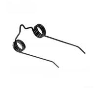 Repuesto de dientes de resorte 43783 de ajuste estándar para el cuidado del césped, accesorio de rastrillo de jardín de acero resistente de 8.5 pulgadas, paquete de 2