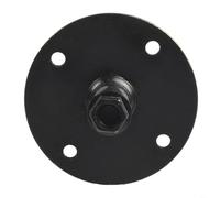 Repuesto de eje de bicicleta estática para modelos Tianxin de metal para pedales de rueda media, adecuado para varios tipos de bicicletas dinámicas (17 mm x 165 mm)
