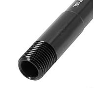 Repuesto de eje pasante de aleación de aluminio delantero y trasero de 12/15 mm 122181L con paso de rosca P1 5/P1 75 adecuado para varias bicicletas (Φ15 x 125 x M15 (Φ15 x 136 x M15 (P1.5) x 16 L)