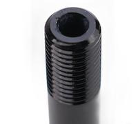 Repuesto de eje pasante delantero trasero de 12/15 mm de diámetro, múltiples longitudes 122 181L P1 5 P1 75 paso de rosca Construcción de aleación de aluminio (Φ12 x 122 LxM12 (Φ12 x 181 L x M12 (P1.5