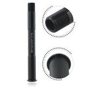 Repuesto de eje pasante delantero trasero para bicicleta, 12/15 mm de diámetro, múltiples longitudes, 1215 mm, compatible con rosca P1 5 P1 75 (Φ12 x 166 x M12 (Φ15 x 143 x M15 (P1.5) x 16 L)