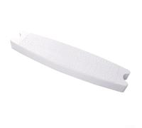 Repuesto de escalón de escalera para piscina - Banda de rodadura antideslizante de ABS para tubo estándar de 42 cm de diámetro - Blanco duradero para escalones