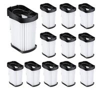 Repuesto de filtro de vacío lavable para aspiradoras de mano inalámbricas Shark WV270/WV270UK/WV273UKT WandVac 2.0 (12 piezas)
