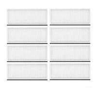Repuesto de filtro HEPA M310 para lefant - Kit de accesorios de purificación premium para limpiadores robóticos - Elimina el 99.97% de polvo - Paquete de 6 (8 piezas)