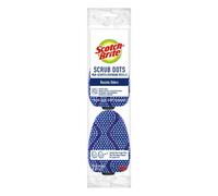 Repuesto de fregaplatos Scotch-Brite Scrub Dots antirayaduras. Frota r pido. Se enjuaga perfectamente. 2 repuestos.