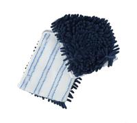 Repuesto de fregona de microfibra, almohadilla de fregona abatible de doble cara de 18 pulgadas para polvo seco y trapeador húmedo, lavable a máquina, paño de limpieza reutilizable para suelos duros