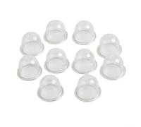 Repuesto de imprimación para motosierras de gasolina, cortasetos para desbrozadoras, desbrozadoras, motor pequeño, 19 mm OD 14 mm, accesorios de identificación (10 piezas)