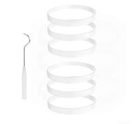Repuesto de junta de licuadora para exprimidor HR2096 HR2097 RI2095 - Junta tórica de silicona y kit de sello de base de molienda - Piezas de goma para extractor de jugo(5)