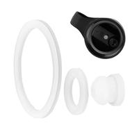 Repuesto de junta de tapa de taza, sellos de tapa de goma Duablé, sello de goma de repuesto, junta de silicona de alimenticio a prueba de fugas, botella de acero inoxidable para botella