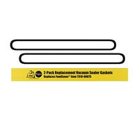 Repuesto de junta superior e inferior FoodSaver (juntas de espuma) - Compatible con V2200, V2400, V2800, V3000, V3200, V3400, V3800 Series selladores al vacío (sustituye al recipiente para alimentos