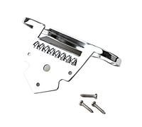Repuesto de mandolina de metal de 7,8 x 4,6 cm para mandolina de 8 cuerdas con cuatro agujeros de tornillo de montaje preinstalados