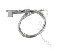 Repuesto de mango de rociador de jardín con interruptor de alimentación y tubo de doble alambre, control de flujo de agua ajustable para sistemas de pulverización eléctricos (mango de interruptor)