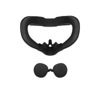 Repuesto de Mascarilla Facial Transpirable para Quest 2. Soporte de Interfaz Facial con Almohadilla de Espuma 3 en 1 y Tapas de Joystick para