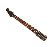 Repuesto de mástil de guitarra de arce y diapasón de palisandro, 21 trastes o 22 trastes seleccionables para piezas de repuesto de guitarras ST (A-Top, 22F)