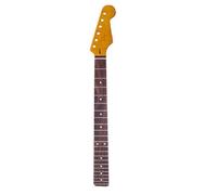 Repuesto De Mástil De Guitarra Mástil De Arce Tigre Diapasón De Palisandro De 22 Trastes Con Línea Central Trasera Adecuado Para Accesorios De Bricolaje De Guitarra ST