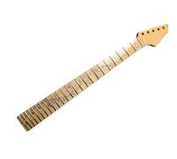 Repuesto De Mástil De Guitarra Reemplazo De Mástil De Guitarra Eléctrica Con Diapasón De Arce De 24 Trastes Y Incrustaciones De Enredadera