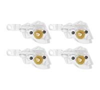 Repuesto de mecanismo de inclinación de persiana | Mecanismo de inclinación de varilla ciega | Varita de repuesto para persianas, 4 piezas de reparación de control | Kit de reparación de mecanismo de