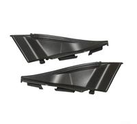 Repuesto de moldura de parabrisas compatible con el lado del conductor y del pasajero, compuesto por 2 para Mitsubishi Outlander 20132021, cubiertas de extensión lateral del limpiaparabrisas 7405a773