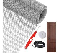 Repuesto de pantalla de ventana | Kit de repuesto de red de pantalla de cubierta | 157 x 47 pulgadas, rollo resistente, kit de reparación de puerta corredera, a prueba de mascotas para porche, patio