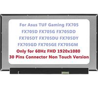 Repuesto de pantalla LCD de 17.3 pulgadas para Asus TUF Gaming FX705 FX705D FX705G FX705DD FX705DT FX705DU FX705DY FX705GD FX705GE FX705GM FHD 1920 x 1080 (solo para no táctil)