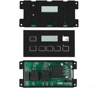 Repuesto de pantalla táctil de cristal de cocina reloj 316455420(316455500) | Apto para Electrolux, para Kenmore, para Tappan, sustituye a 316455500, 316455420, 316222811 sin costuras
