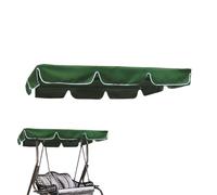 Repuesto de para columpio de jardín - impermeable con protección UV para asiento, tela de sombra para columpio exterior, para lluvia, polvo, jardín, patio, terraza, juegos Bambi