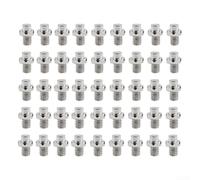 Repuesto de pedal de bicicleta, 50 pines de pedal antideslizantes con llave inglesa, pernos de acero para reparación y mantenimiento de bicicletas (C)