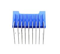 Repuesto De Peine For Cortadora De Pelo De Acero Inoxidable, Compatible Con Wahl Moser 1400 1853 1233 1234 1170 1230 1233-7100(Blue-10MM)