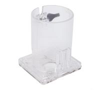 Repuesto de placa base de enrutador de carpintería, accesorio de recortadora de bordes para enrutadores RT0701C/WU601, herramienta de corte de bordes de plástico transparente, guía de placa base de