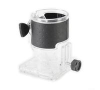 Repuesto de placa base de enrutador de carpintería, accesorio de recortadora de bordes para enrutadores RT0701C/WU601, herramienta de corte de bordes de plástico transparente, guía de placa base de