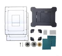 Repuesto de placa de descarga de inodoro, panel de botón de inodoro de plástico de 22,2 x 14 cm, placa de empuje de azulejos, accesorio magnético para skate Cosmopolitan