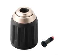 Repuesto de portabrocas sin llave de 1/2 pulgada, pieza # 766027-7, compatible con DHP484/DDF484/BHP452 y más, tornillo de rosca izquierda para una fácil instalación, construcción de metal y plástico