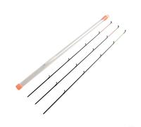 Repuesto de punta de caña de fibra de vidrio Alimentador de pesca de carpa, sección superior de acción rápida extra dura SpareRiver Stream Bank Equipo de pesca de señuelo resistente, piezas de